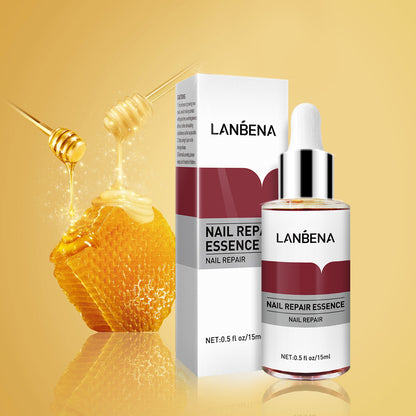 Blue Beina Nail Essence with Small File 15ml LB6139 (New Package)